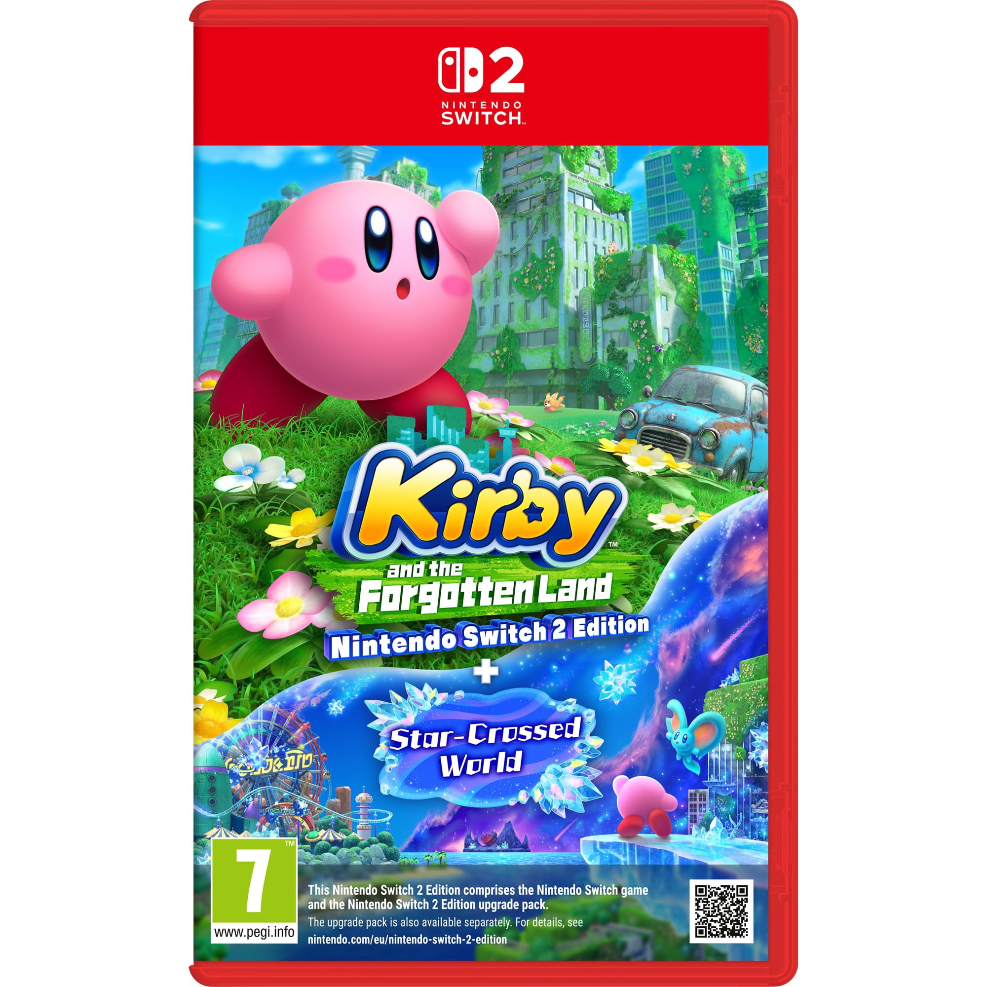 Consola De Videojuegos Nintendo Kirby: Tierra Olvidada + Star-crossed World Para Nintendo Switch 2