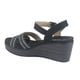 thumbnail image 4 of Sandalia Chalada Mujer Pady-2 Negro Plataforma, 4 of 6