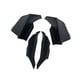 thumbnail image 5 of Winglet lateral delantero, cubierta de viento, Winglet de carenado de motocicleta, Winglet dinámico de motocicleta para piezas Adv160 2022-2024 Negro, 5 of 5