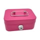 thumbnail image 5 of Caja de Dinero con Cerradura, Caja de Monedas de Metal Portátil con Asa Superior, Organizador Pequeño, Caja de Recuerdo con Cerradura Y Llave, Cofre D Rosa, 5 of 5