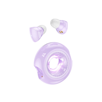 Audifonos Bluetooth Hoco Tws Ew71 Galaxia Morado