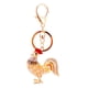 thumbnail image 5 of Llavero De Gallo Con Dijes De Mochila, Llavero De Aleación Con Diamantes De Imitación Para Mujeres Y Hombres, 5 of 5
