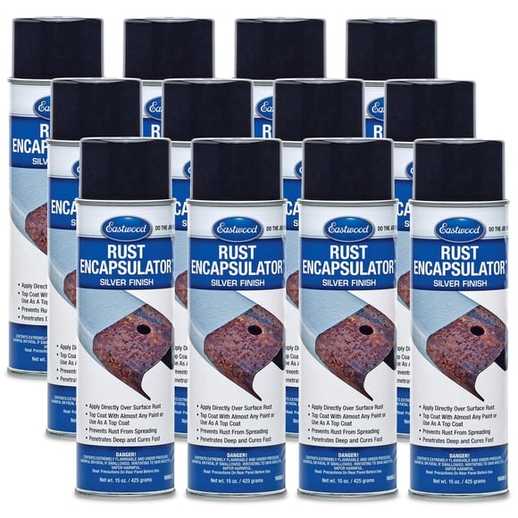 Encapsulador de óxido Eastwood Silver, aerosol de 450 ml, paquete de 12