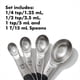 thumbnail image 2 of Cucharas Medidoras OXO Good Grips de Acero Inoxidable, 2 of 3