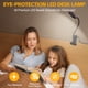 thumbnail image 2 of Lámpara de escritorio Foneso Clip on Light, 48 LED USB, 3 modos de color, negro, 2 of 9