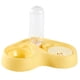 thumbnail image 1 of Juego De Cuencos De Agua Y Comida Para Mascotas Comedero Para Perros Pequeños O Medianos Kitty Amarillo, 1 of 3