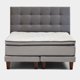 thumbnail image 1 of Cama Simmons Moonlight King + Respaldo Tignes Gris, 1 of 7