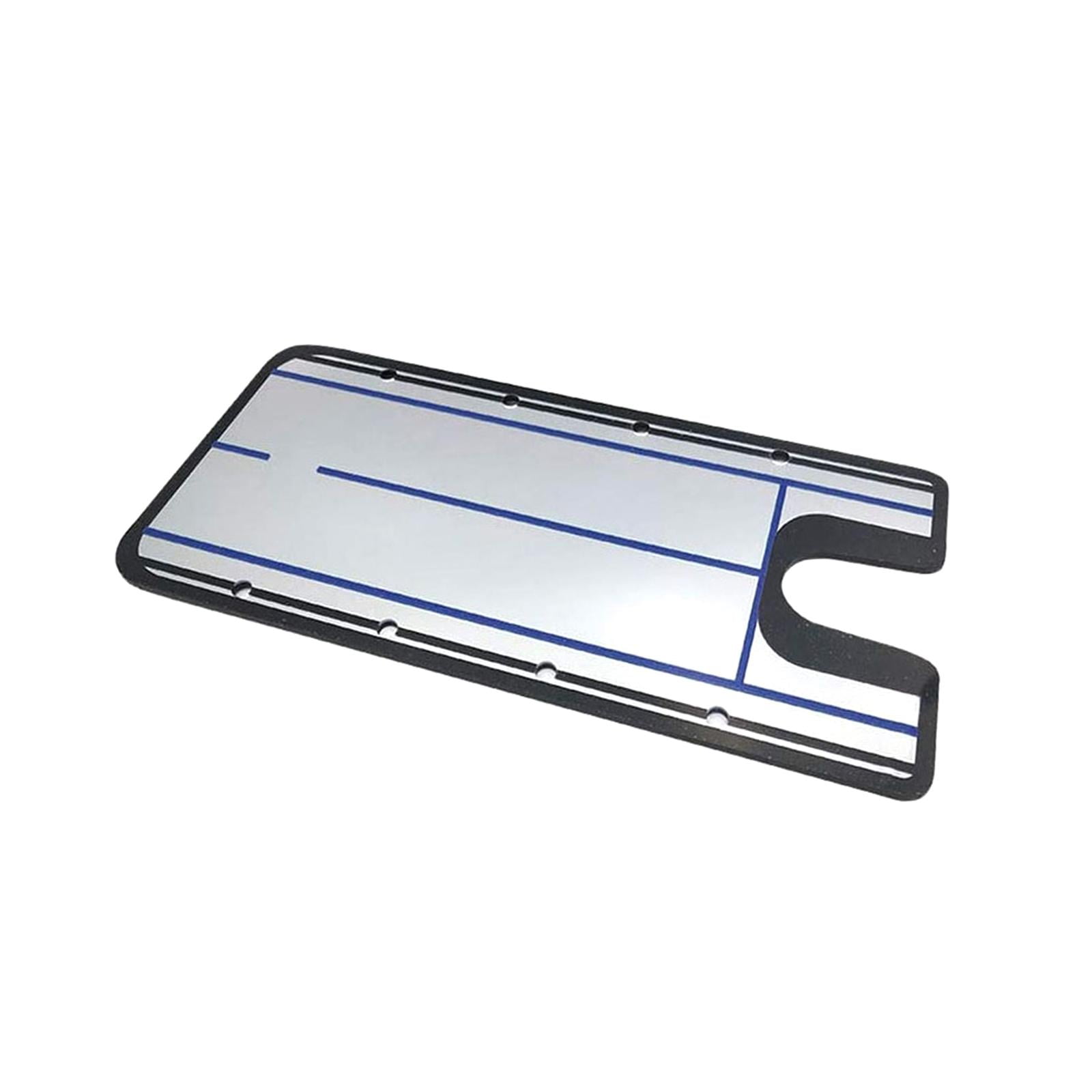 Ioensy - Golf Putting Alineación Espejo Portátil Acrílico Durable Golf Putting Práctica Azul