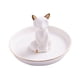 thumbnail image 4 of Plato De Joyería De Cerámica Decoración Del Hogar Anillo De Entrada Plato Para Anillos De Reloj Llaves Zorro Blanco, 4 of 5