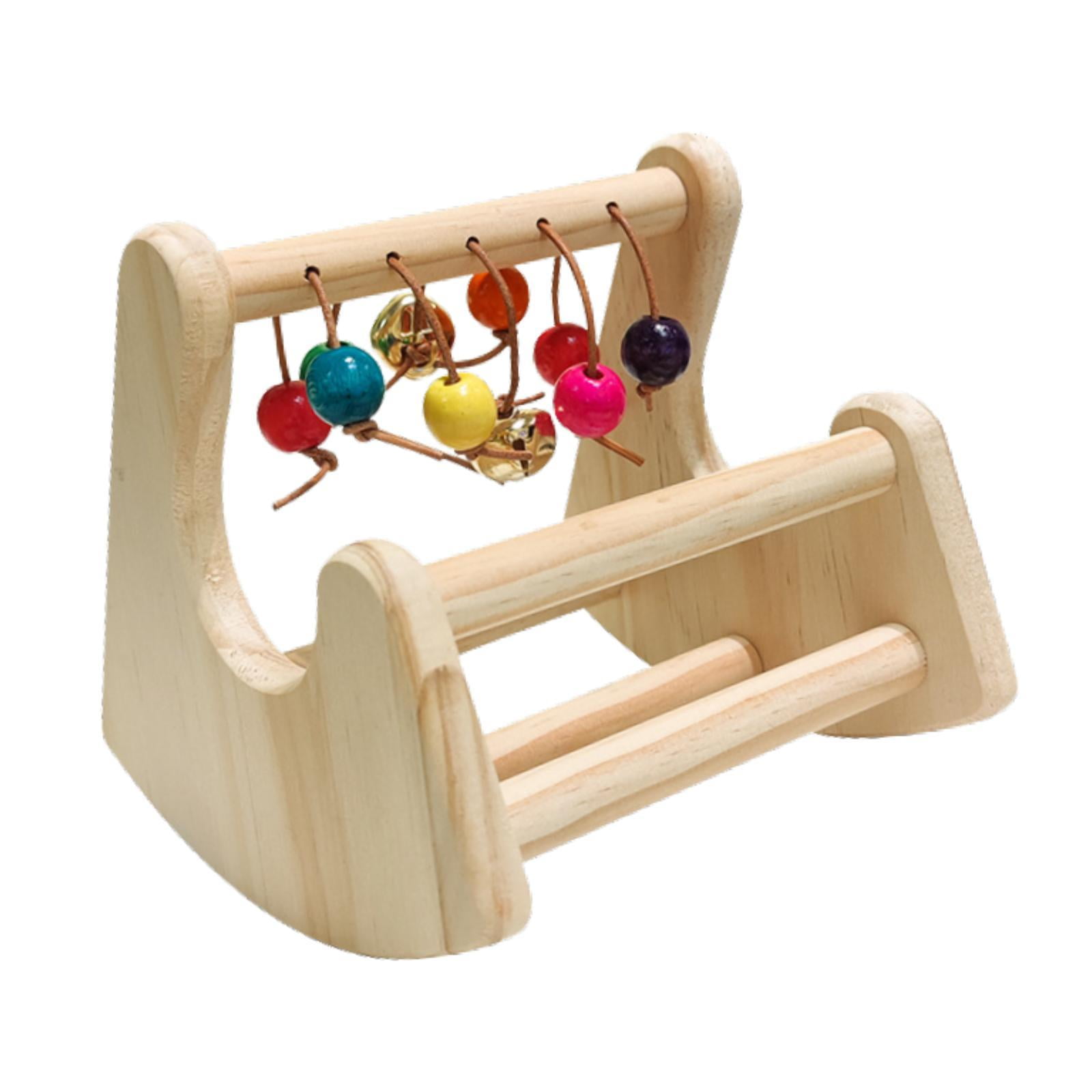 Percha Para Pájaros Mecedores, Soporte Para Juegos De Pájaros Para Cacatúas, Agapornis, Guacamayos