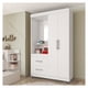 thumbnail image 2 of Closet 2 Puertas Lucca Blanco, 2 of 3