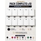 thumbnail image 3 of Pack 10 Poleras Basicas 100% Algodon Cuello Redondo 200g Blanco L Lisa, 3 of 3