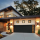thumbnail image 5 of Pack 2 Aplique Led  BelugCálida Moderno Impermeable Exterior Negro, 5 of 5