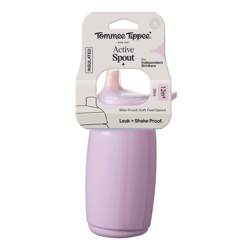 Tommee Tippee - Vaso Antiderrame 266ml Active Spout 12 Meses+
