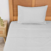 Mashini - Sábana 144 Hilos Colores Lisos 1.5 P Gris