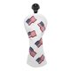 thumbnail image 1 of Fundas Para Cabezas De Palos De Golf Fundas Para Cabezas De Cuello Largo Para Woods Driver White 3 5, 1 of 5