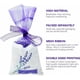 thumbnail image 2 of 20 bolsitas de lavanda con cordón, bolsitas perfumadas de lavanda, bolsitas vacías de algodón de ramio, bolsitas perfumadas de lavanda para regalos de boda y de bebé., 2 of 5