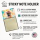thumbnail image 3 of Soporte para notas adhesivas Caroline's Treasures Boxer Hippie Dawg, 3 of 7