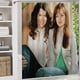 thumbnail image 5 of Las Chicas Gilmore theme 4 piece Shower Curtain Set With Rugs Waterproof Bathroom Decor Set Includes Bath Mat U shaped Rug Toilet Lid Cover And Curtain With Hooks, 5 of 6
