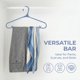 thumbnail image 5 of 10 Paquetes de Perchas de Plástico Antideslizantes con Pinzas, Perchas Duraderas que Ahorran Espacio para Ropa Azul, 5 of 6
