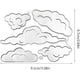 thumbnail image 2 of Troqueles Metálicos De Nubes Para Scrapbooking Y Manualidades Diy, 2 of 6