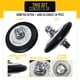 thumbnail image 3 of Kit de 4 rodillos para secadora PartsBroz AGM75510755, 3 of 8