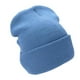 thumbnail image 1 of Gorro Tendencia Beanie Lana Adulto Con Doblez  Unisex Para Jovenes y Adulto Color Azul, 1 of 3