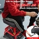 thumbnail image 2 of Taburete Rolling Shop De Altura Ajustable Con Tapa De 150 Kg, 2 of 9