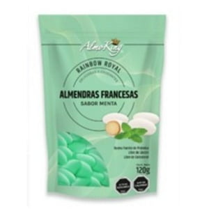 Mamoca Spa - Almendras Francesas Confitadas Menta Almoking 120 Grs.