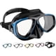thumbnail image 1 of Falda de silicona Dive Mask Cressi Focus de 2 lentes, negro/azul, 1 of 6