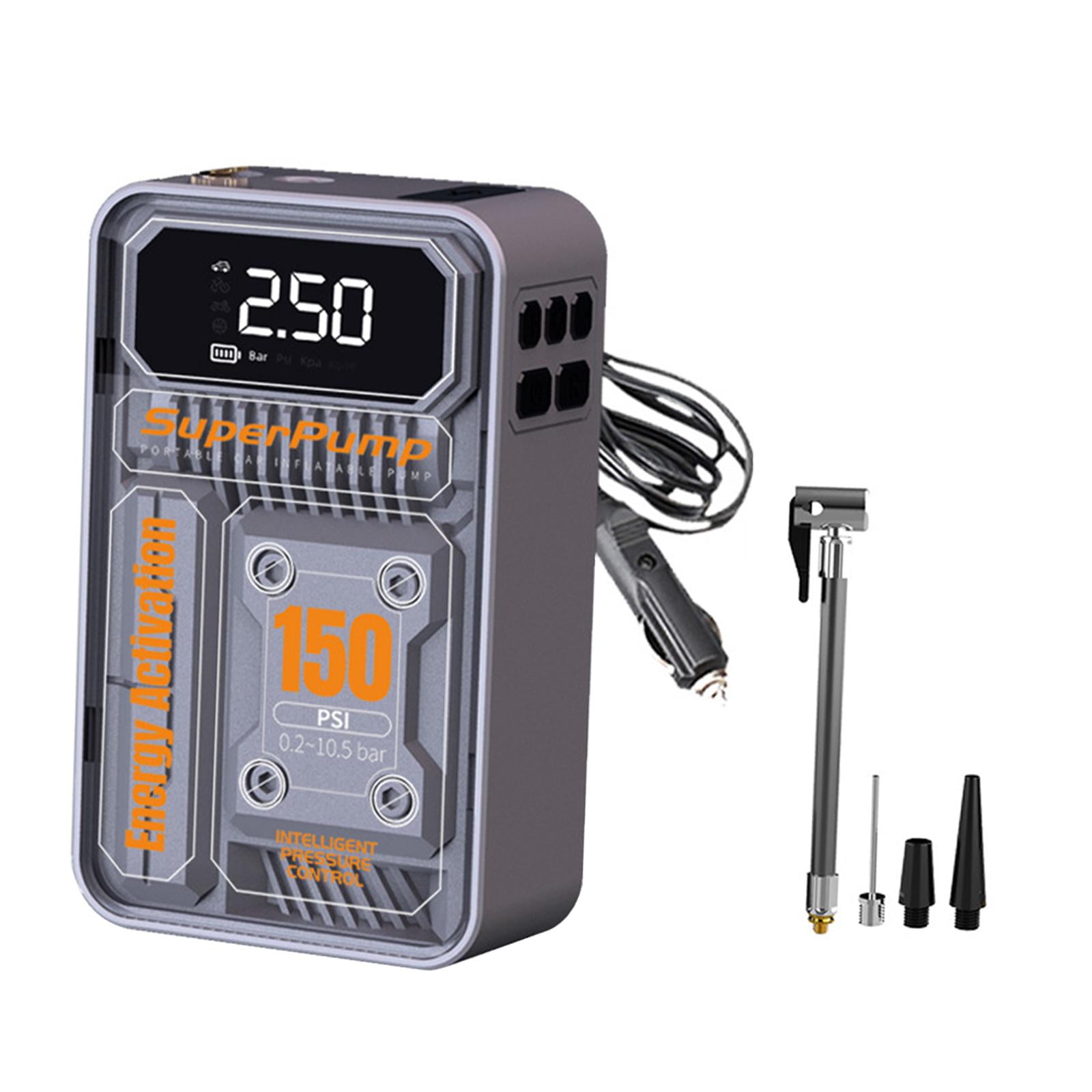 Ioensy - Bomba De Neumáticos 3 Boquilla De Aire Bomba De Aire De Coche Estable Para Bicicletas Coches Motocicletas