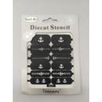 Nonstop - 10 Un. Plantillas Uñas - Marinero - S23