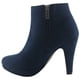 thumbnail image 2 of Botin Chalada Mujer Plataform-2 Azul Marino Casual, 2 of 7