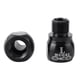 thumbnail image 3 of 1 par bicicleta bicicleta fixie pedal extensor adaptadores extensión tornillos negro, 3 of 3