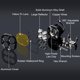 thumbnail image 3 of Luces LED tipo Pod SUFEMOTEC 7,5 cm 40 W Amarillo 12‑V‑32‑V, 3 of 9