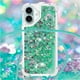 thumbnail image 5 of Funda FOXDOCK para iPhone 16 con Cuerda Ajustable, Brillo Líquido, Protección Antigolpes y Lente – Ideal para Regalo, 5 of 6