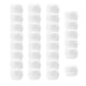 thumbnail image 4 of 30 Tarros de Cosméticos con Tapas, Pequeños Recipientes de Almacenamiento Recargables Portátiles a Prueba de Fugas Vacíos para Crema de Ojos, Bálsamo, Blanco, 4 of 5