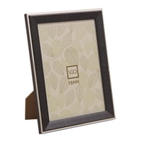 Vgo - Marco 10X15 Simil Madera Color Negro Negro