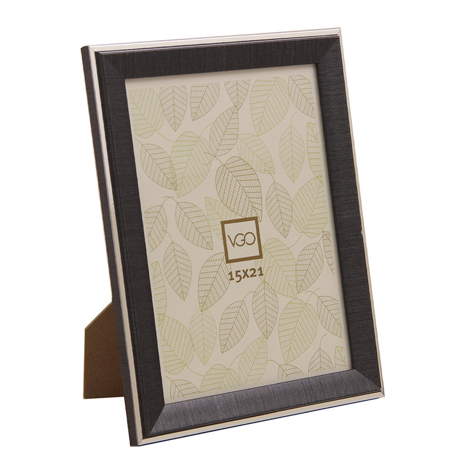 Vgo - Marco 20x30 Simil Madera Color Negro Negro