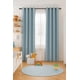 thumbnail image 3 of Pack 2 Cortina Engomada Termica Tela Delgada 100% Blackout 140X225 azul cielo 140X225, 3 of 9