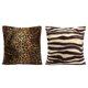 thumbnail image 5 of 2Pcs 45x45cm Animal Print Funda de almohada Leopard Zebra Sofa Car Cojín cubierta A, 5 of 5