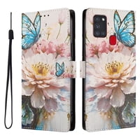 Foxdock Funda Tipo Cartera Para Samsung Galaxy A21S Con Soporte Y Correa – Diseño De Patrones Lindos