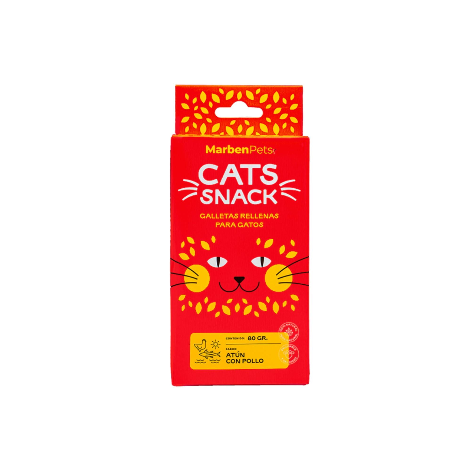Galleta Rellena Gato Sabor Atún Con Pollo g Cats Snack