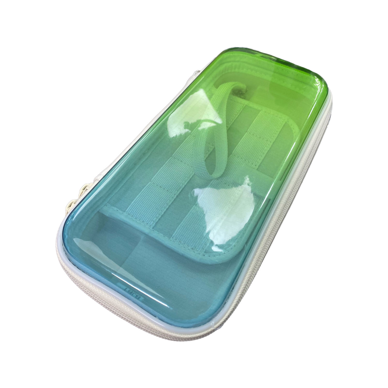 Genérico - Estuche De Transporte Compatible Con Switch Tornasol Verde