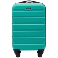 Luggage Wrangler Hardside Spinner, Equipaje De Mano, 55 Cm, Color Verde Azulado