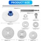 thumbnail image 2 of Cortador interno de PVC Meaowera 18 cm 360° giratorio con 5 cuchillas, 2 of 7