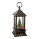 thumbnail image 1 of Farol de agua iluminado con forma de árbol de Navidad RAZ Imports, 9.5 pulgadas, 1 of 2