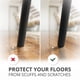 thumbnail image 4 of Protectores para suelos X-Protector, 357 piezas, almohadillas de fieltro negras, 4 of 6