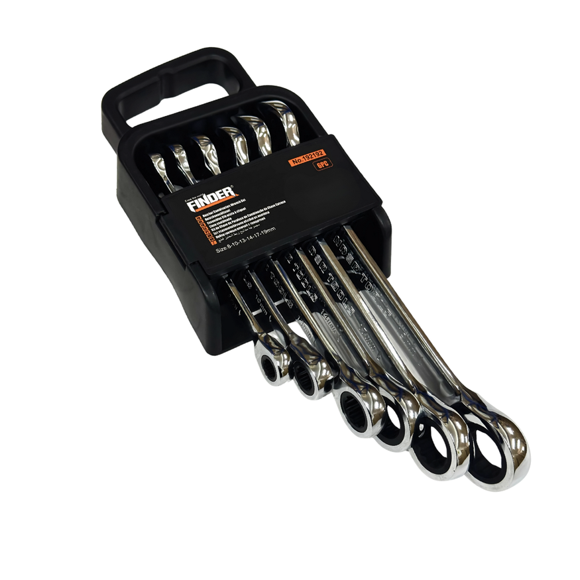 Set De Llaves Combinadas con Chichara 6 Pcs FINDER FD 192192
