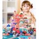 thumbnail image 5 of Juego de paraguas City Building Blocks, 115 piezas, con rompecabezas y bolsa, 5 of 8
